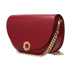 Red Leather Shoulder Bag