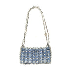 Blue Resin Shoulder Bag