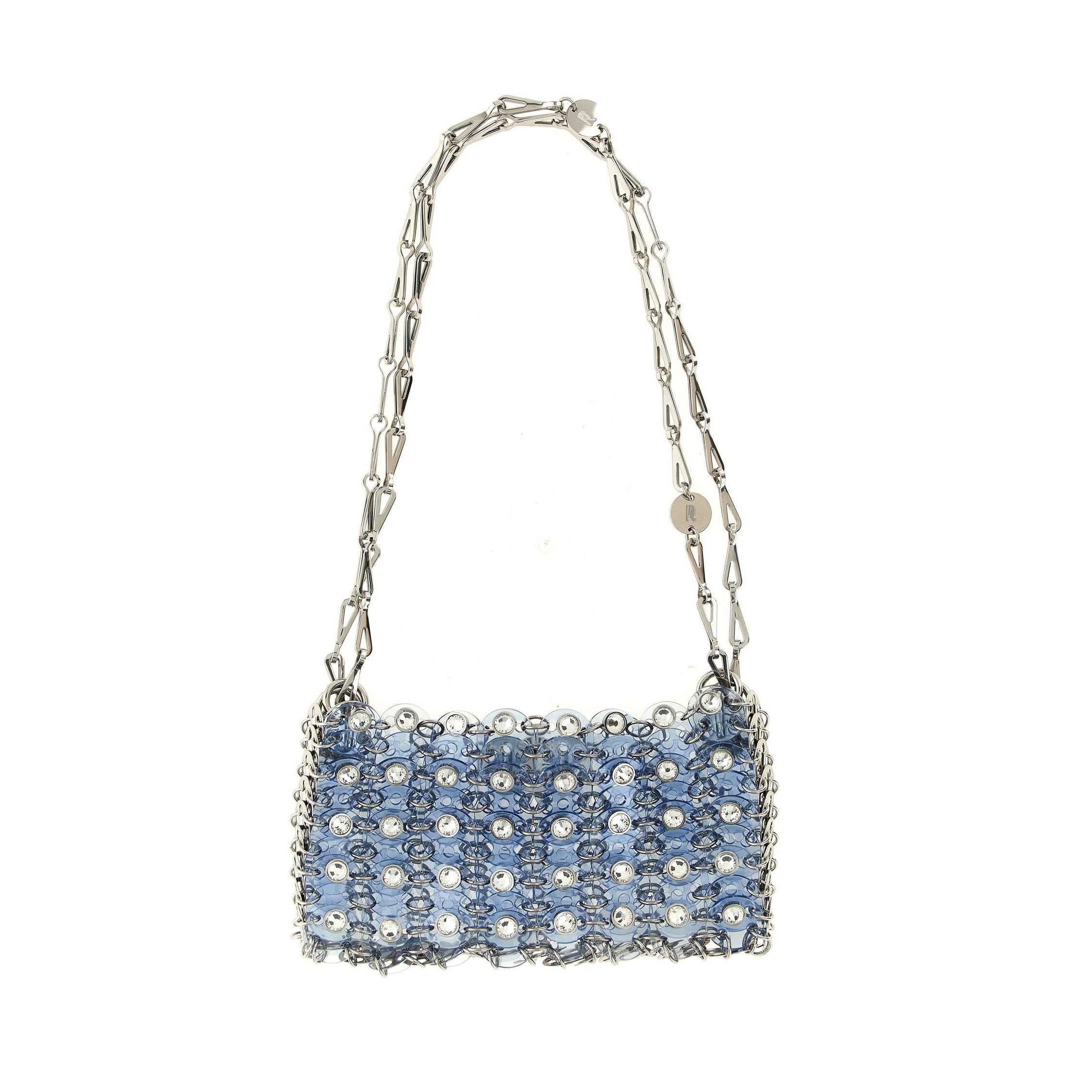 Blue Resin Shoulder Bag