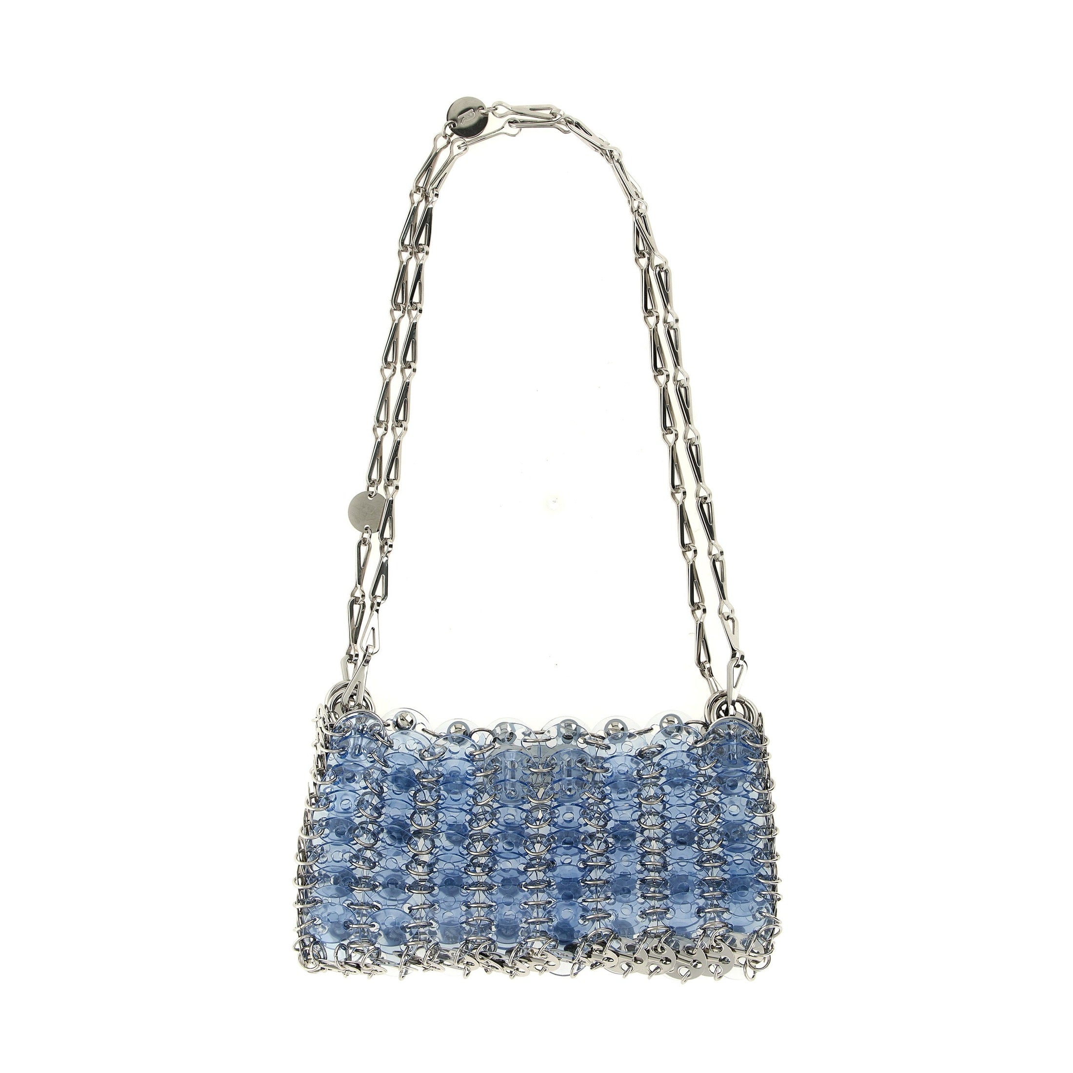 Blue Resin Shoulder Bag
