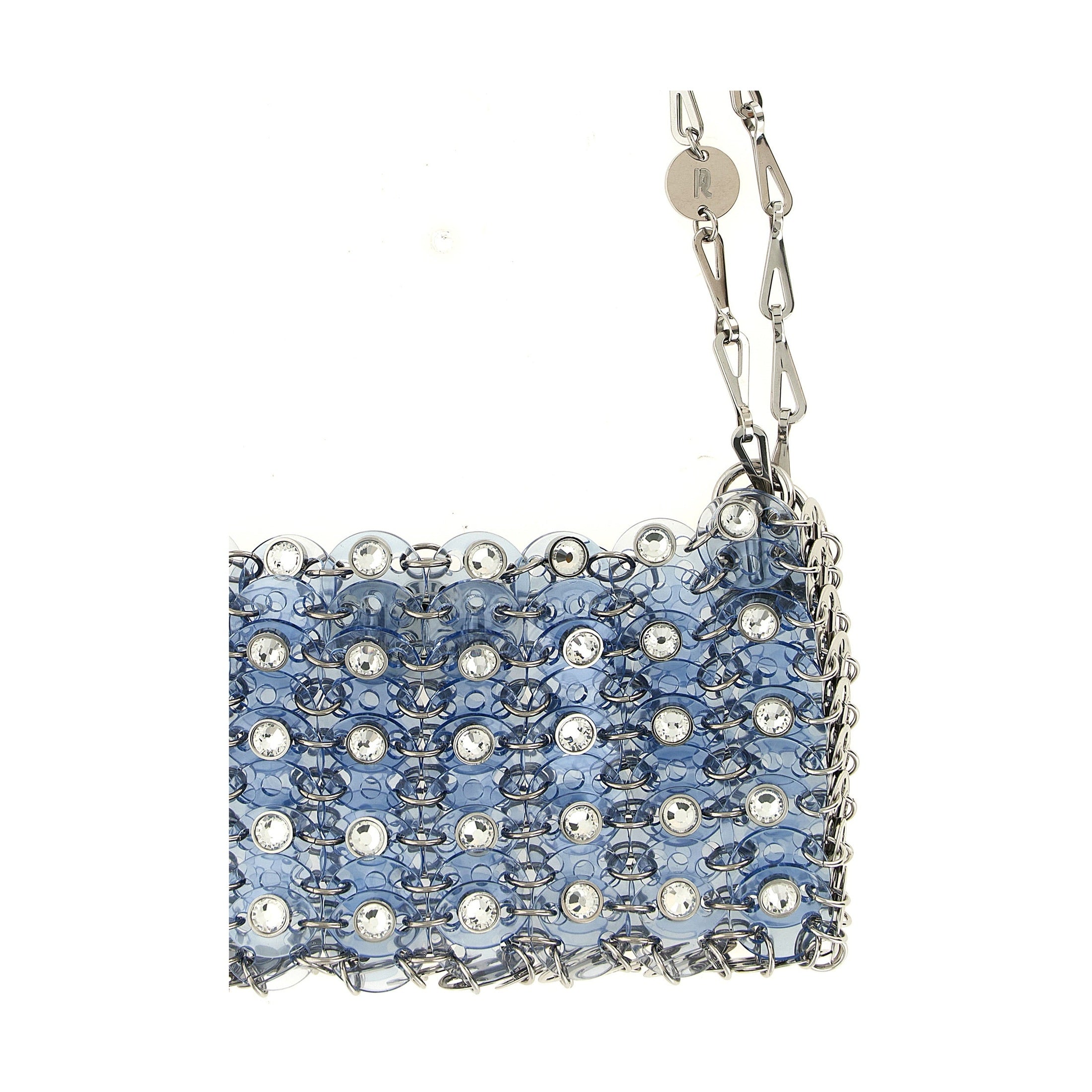 Blue Resin Shoulder Bag