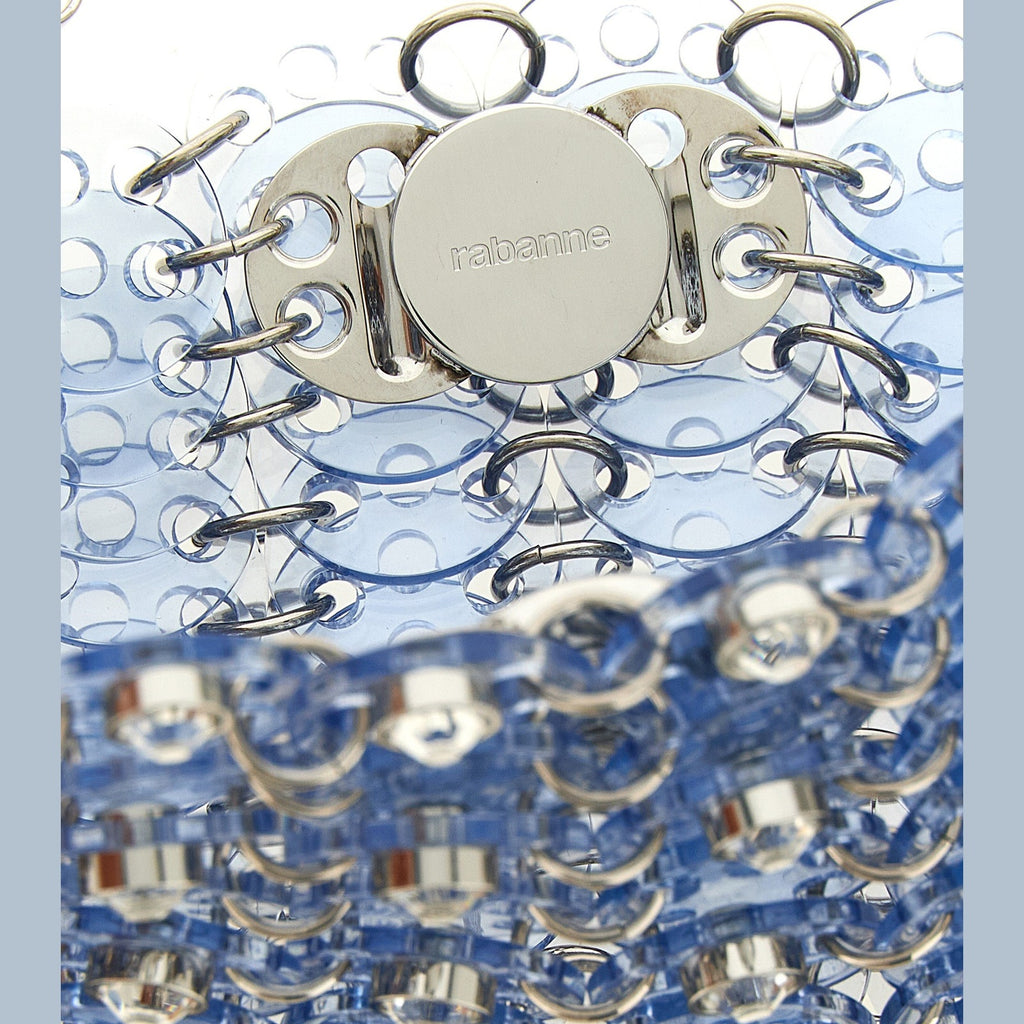 Blue Resin Shoulder Bag