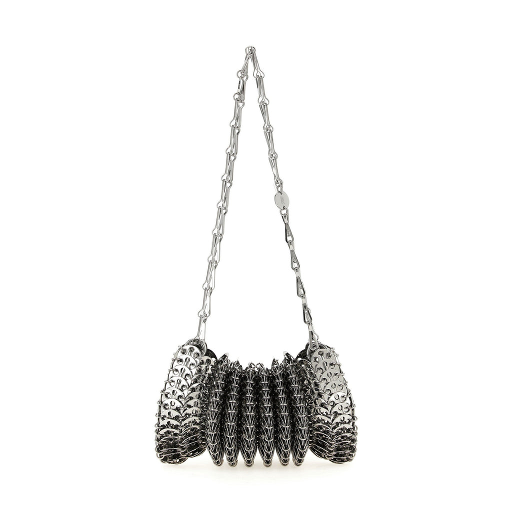Silver Stainless Steel Shoulder Bag