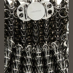 Silver Stainless Steel Shoulder Bag