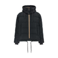 Black Cotton Full-Length Jacket