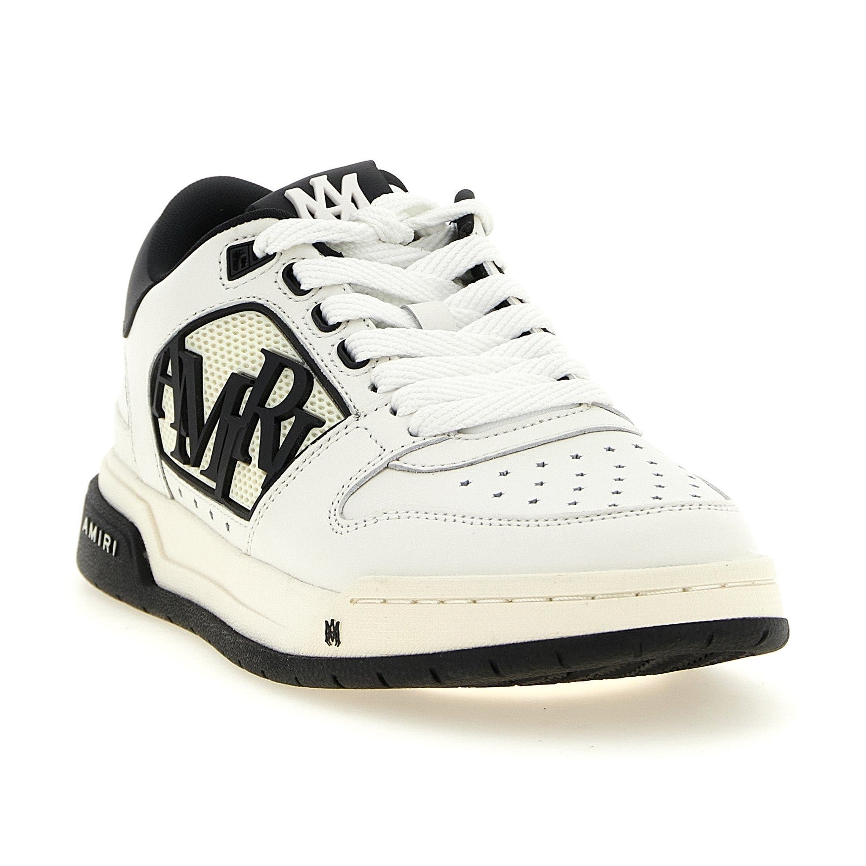 Bicolor Calfskin Low Top Sneakers