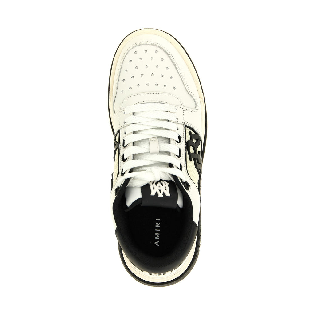 Bicolor Calfskin Low Top Sneakers