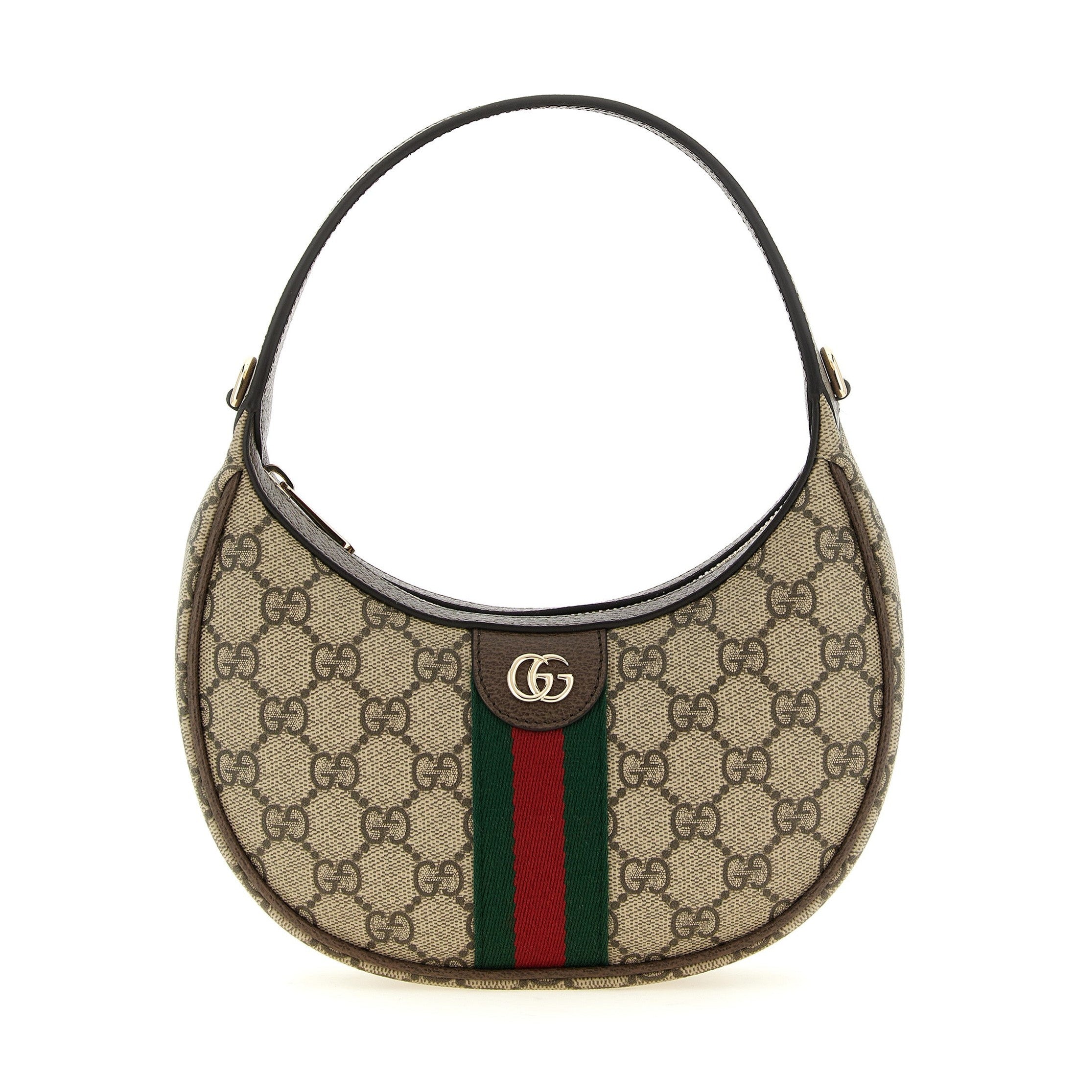 Beige Polyethylene Crossbody Bag