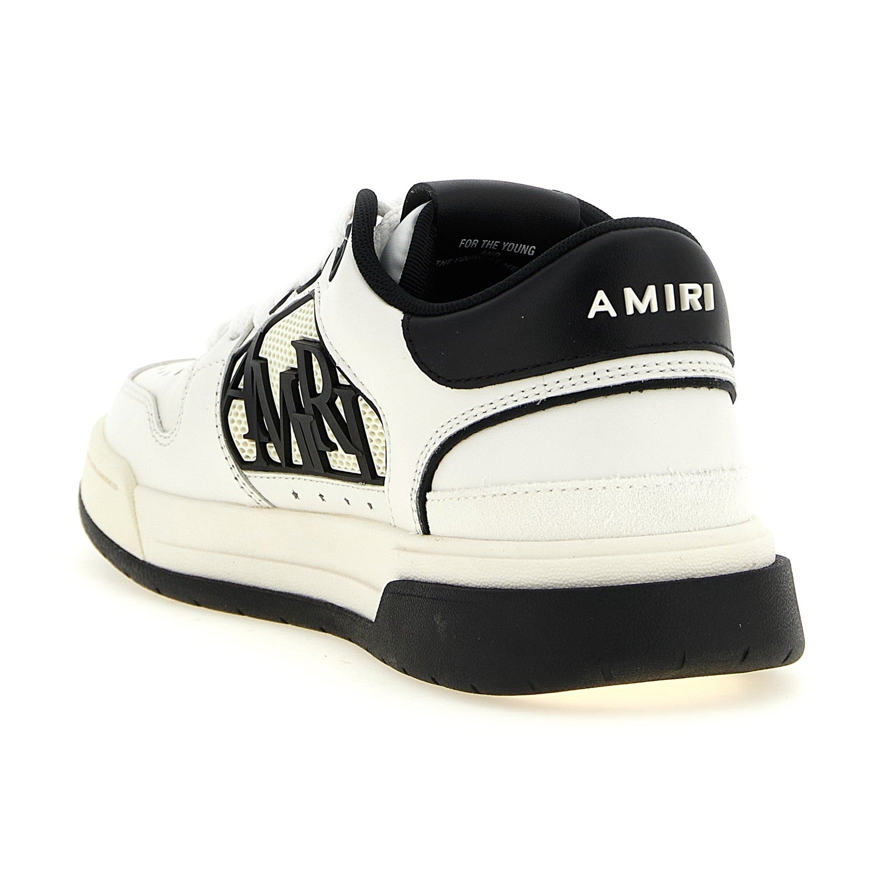 Bicolor Calfskin Athletic Sneakers