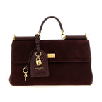 Bordeaux Calfskin Handbag