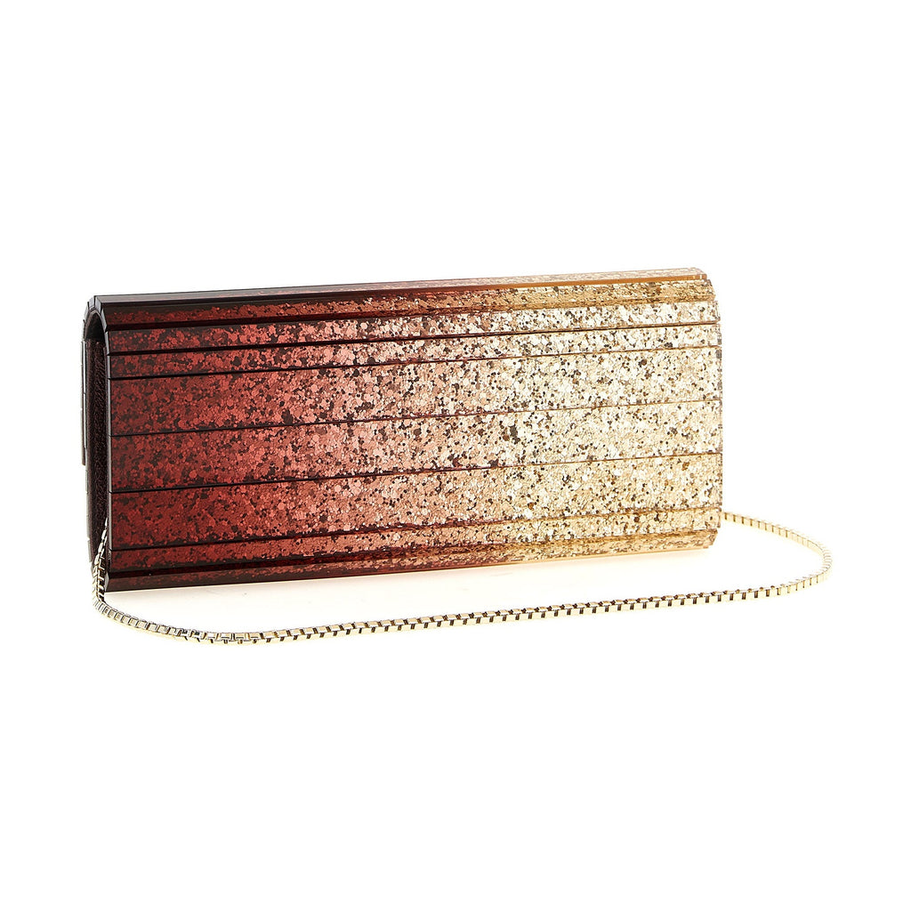 Multicolor Viscose Clutch Bag