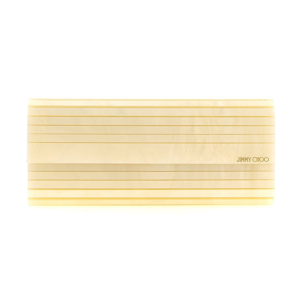 Gold Viscose Clutch Bag