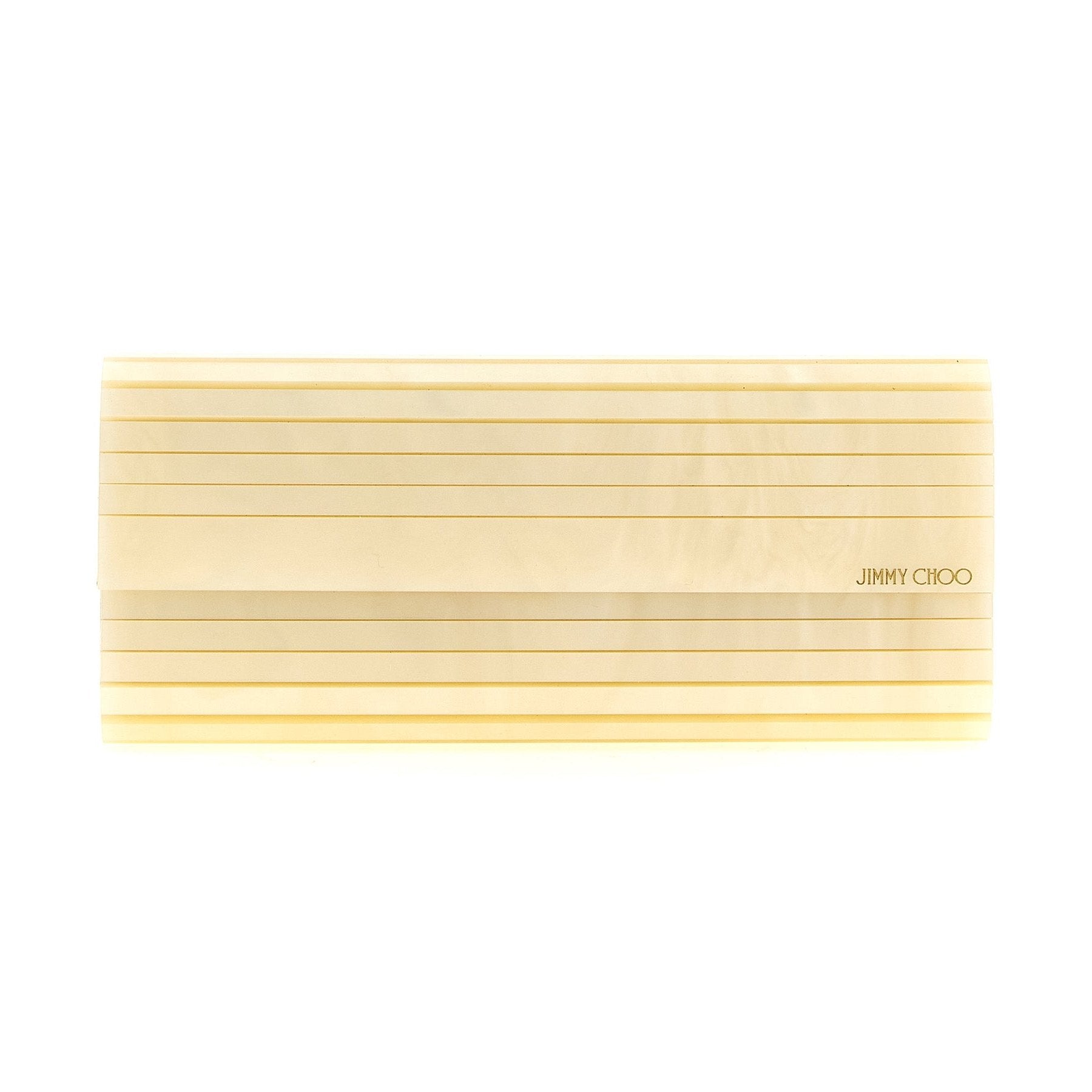 Gold Viscose Clutch Bag