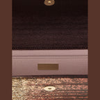 Multicolor Viscose Clutch Bag