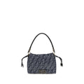 Blue Cotton Shoulder Bag