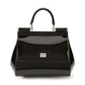 Black Calf Leather Bos Taurus Handbag