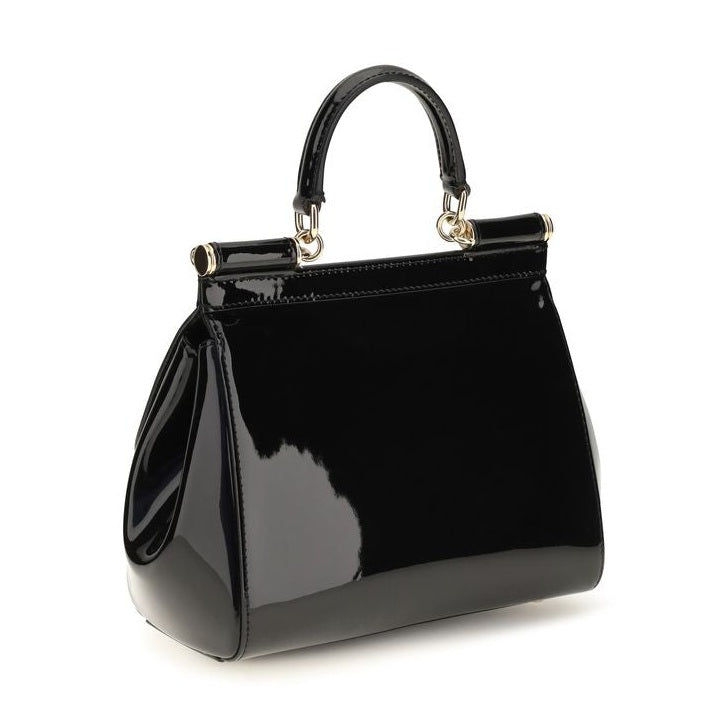 Black Calf Leather Bos Taurus Handbag