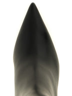 Black Calfskin Over The Knee