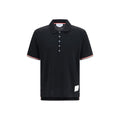 Black Cotton Polo Shirt