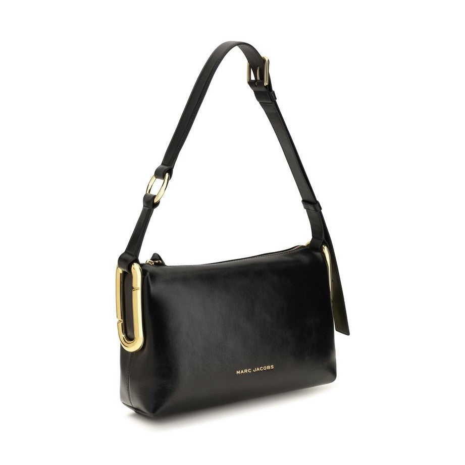 Black Calf Leather Bos Taurus Shoulder Bag