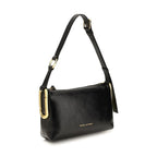 Black Calf Leather Bos Taurus Shoulder Bag