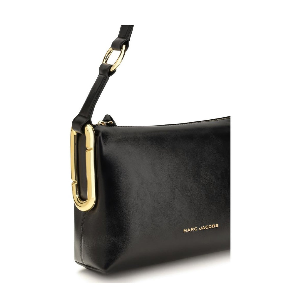 Black Calf Leather Bos Taurus Shoulder Bag