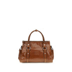 Brown Calf Leather Bos Taurus Handbag