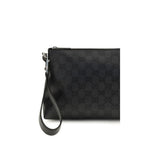 Black Fabric Shoulder Bag