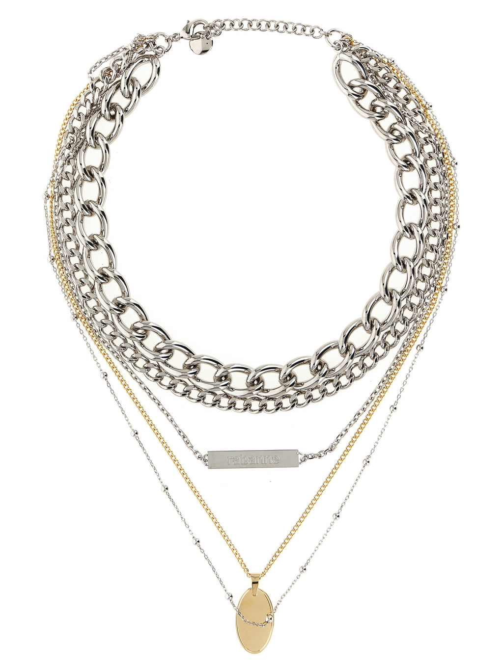 Silver Brass Necklace