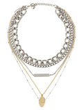 Silver Brass Necklace
