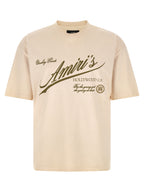 Beige Cotton T-Shirt