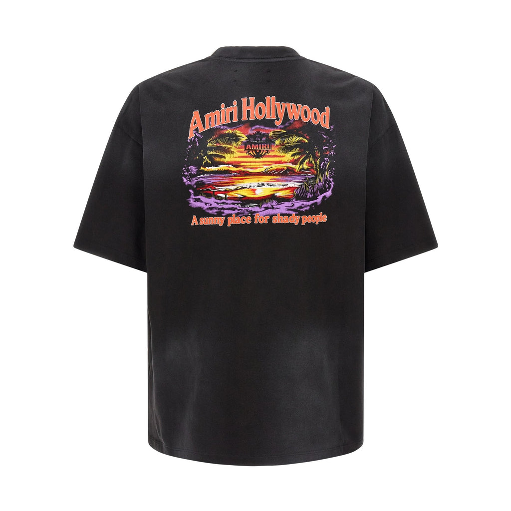 Black Cotton T-Shirt