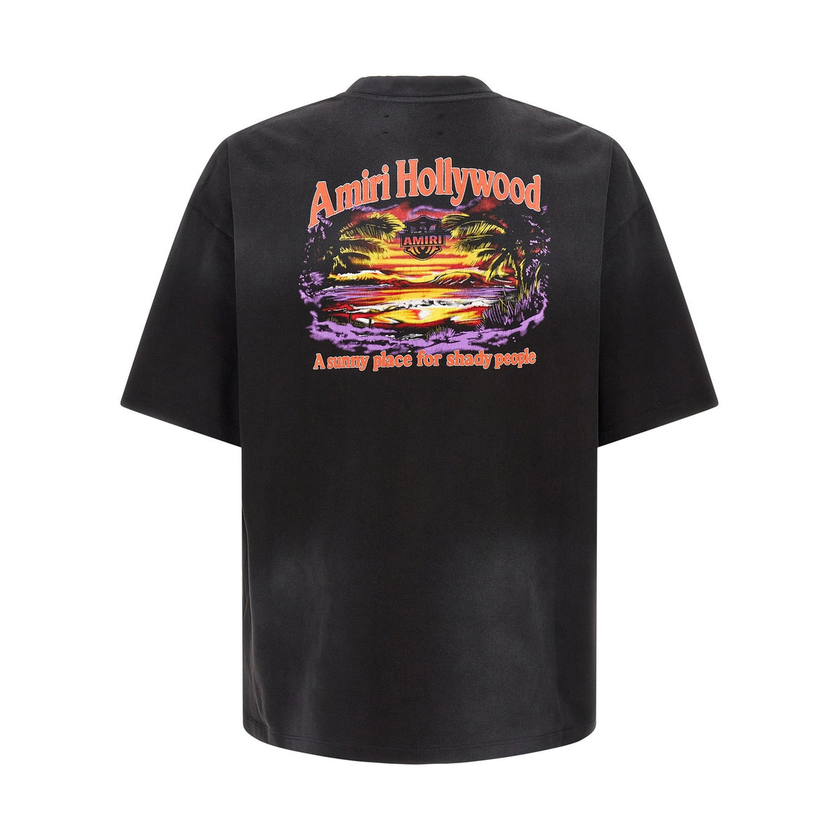Black Cotton T-Shirt