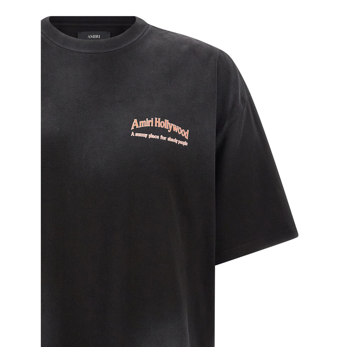 Black Cotton T-Shirt