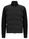 Black Wool Full-Length Jacket