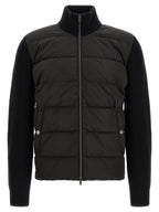 Black Wool Full-Length Jacket