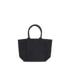Black Cotton Shoulder Bag