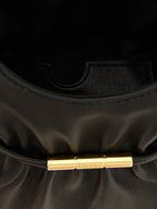 Black Lamb Leather Handbag