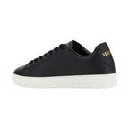 Black Calf Leather Bos Taurus Low Top Sneakers