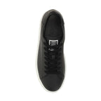 Black Calf Leather Bos Taurus Low Top Sneakers