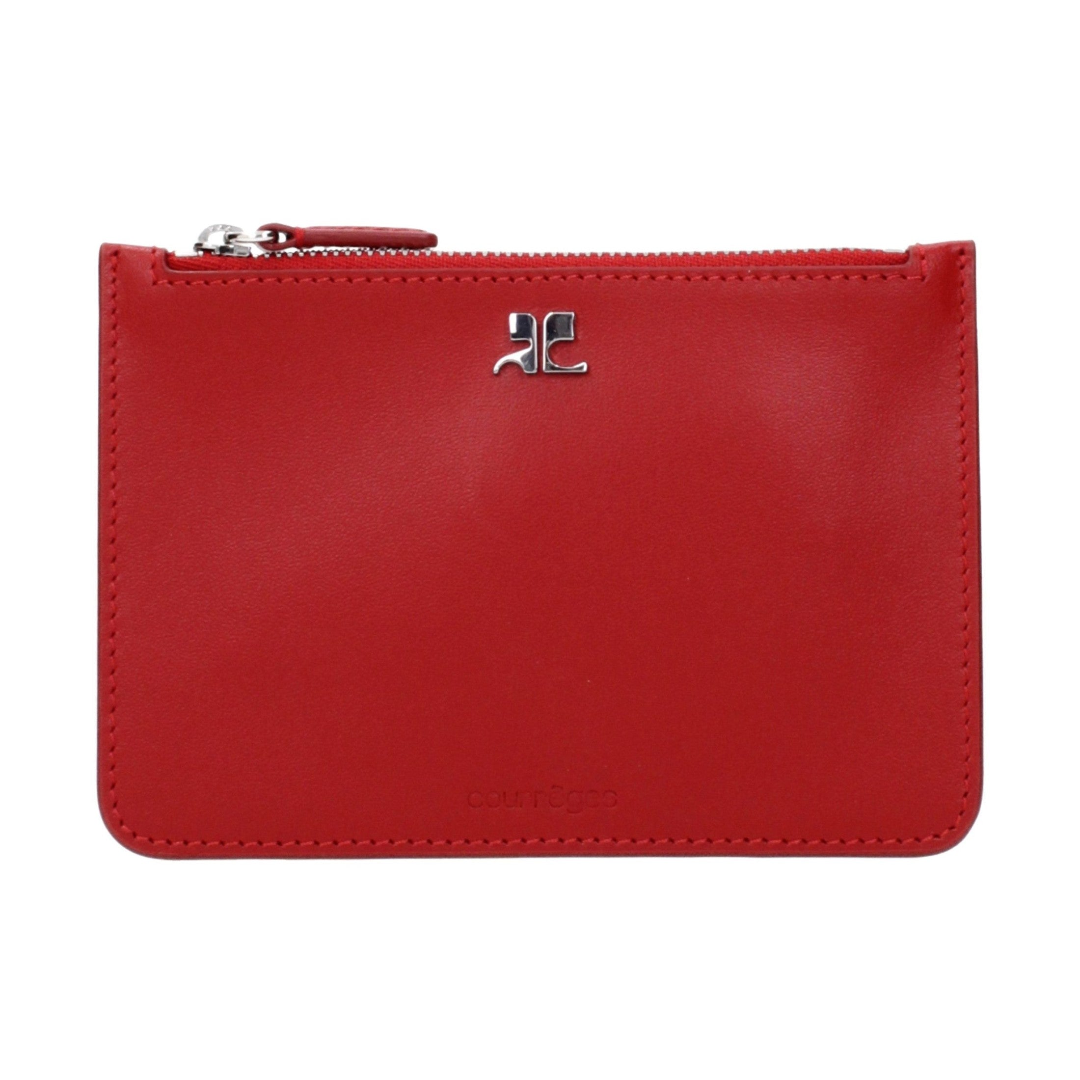 Red Leather Wallet