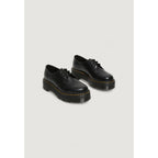 Black Leather Lace-Up Boots
