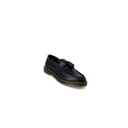 Black Leather Slip-On Loafers