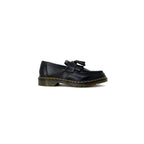 Black Leather Slip-On Loafers