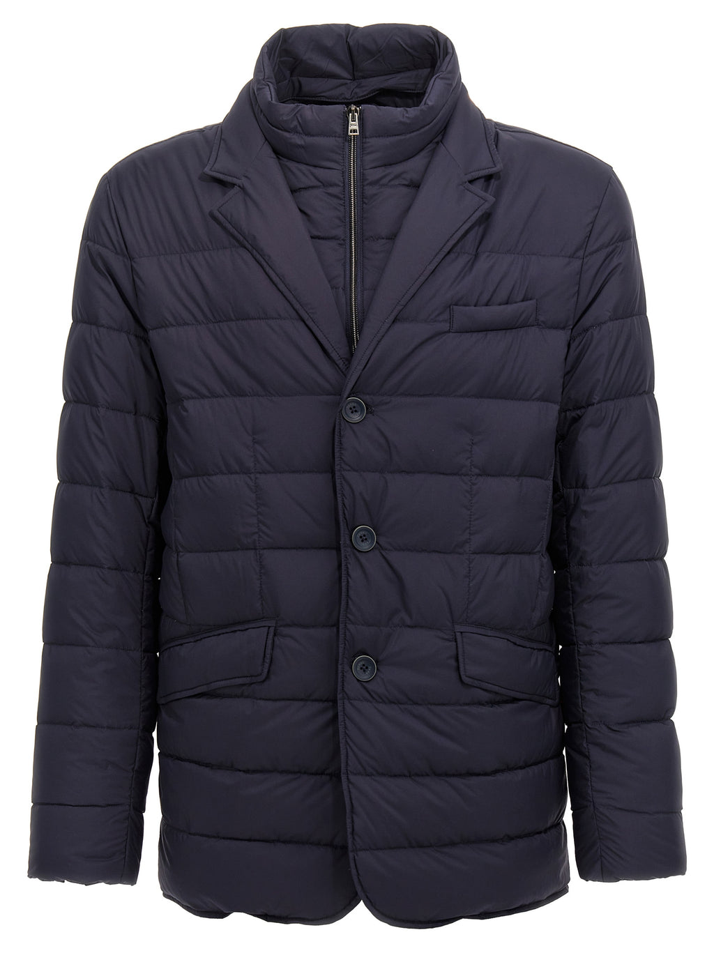 Blue Polyamide Jacket