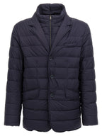 Blue Polyamide Jacket