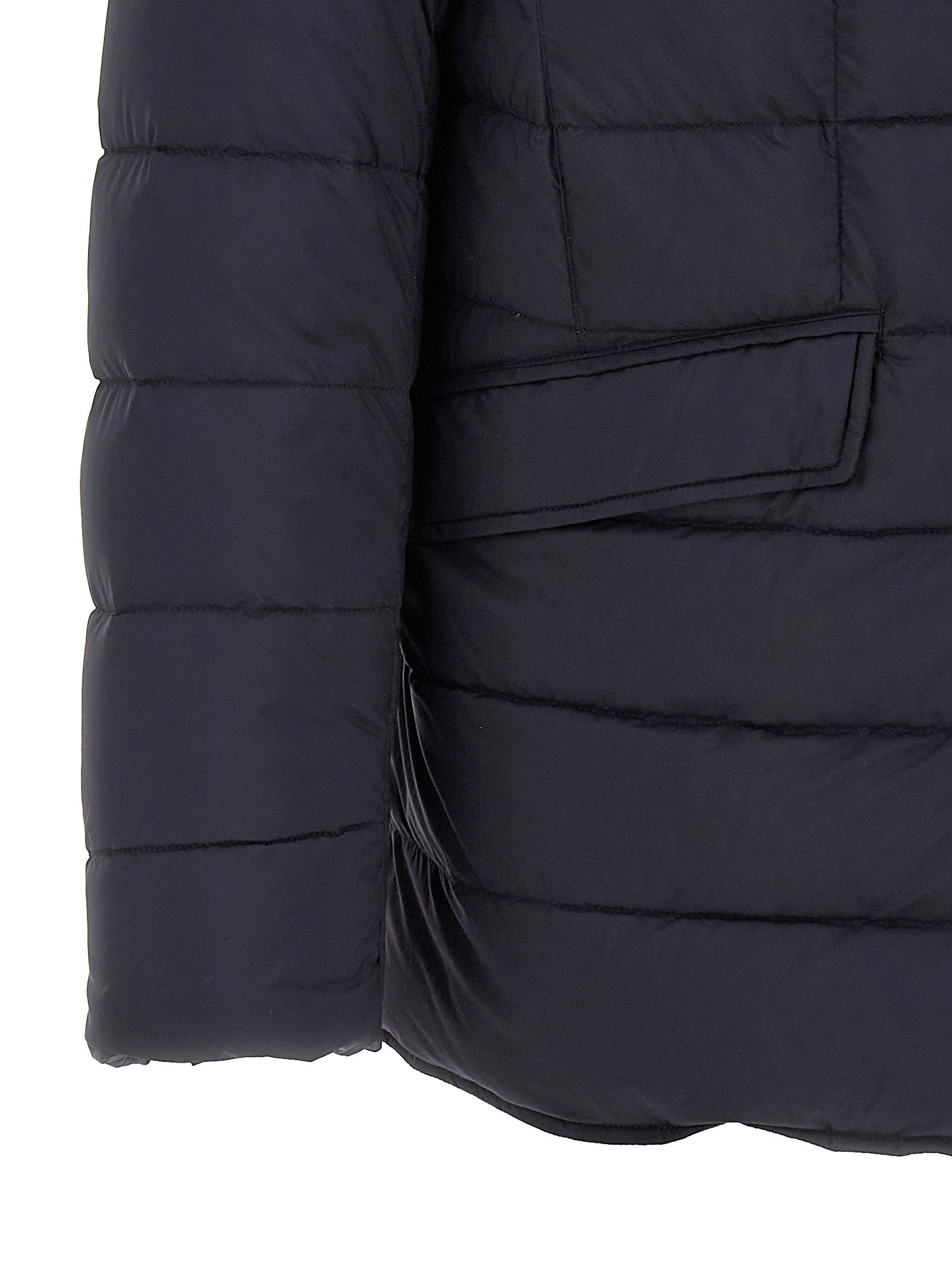 Blue Polyamide Jacket