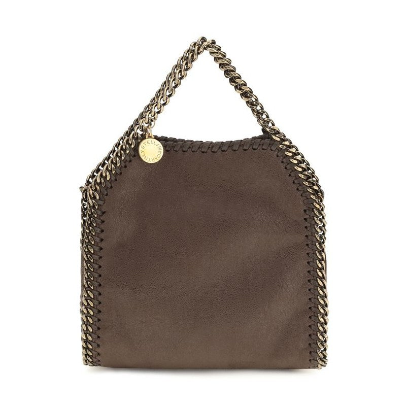 Brown Suede Leather Handbag