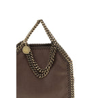 Brown Suede Leather Handbag