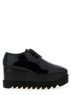 Black Polyethylene Wedge Sandals